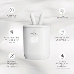 Portable Bottle Warmer Adapter Set With Four Adapters