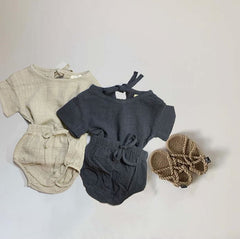Baby Boy Summer Shirt Shorts Casual Clothing Set