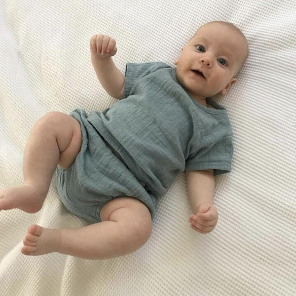 Baby Boy Summer Shirt Shorts Casual Clothing Set