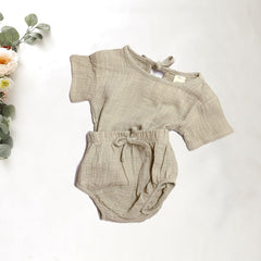 Baby Boy Summer Shirt Shorts Casual Clothing Set