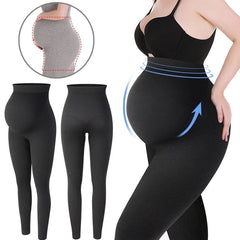 Women's High Waist Maternity Leggings Pregnancy Pants Clothing