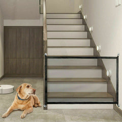 Portable Mesh Safety Gate for Pets and Babies