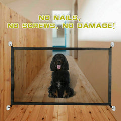 Portable Mesh Safety Gate for Pets and Babies