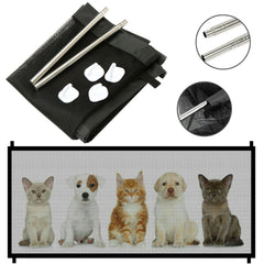Portable Mesh Safety Gate for Pets and Babies