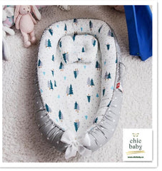 Portable Washable Baby Crib Cotton Travel Bed Cradle