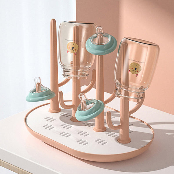 Baby Bottle Drying Rack Washing Drain Space Saving