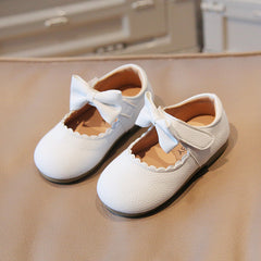 Butterfly Princess Dress Shoes Rubber Sole Non Slip