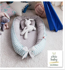 Portable Washable Baby Crib Cotton Travel Bed Cradle