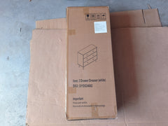 Kids Three Drawer Dresser Baby Bedroom Nightstand Storage