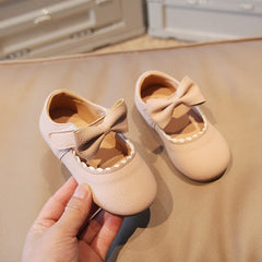 Butterfly Princess Dress Shoes Rubber Sole Non Slip