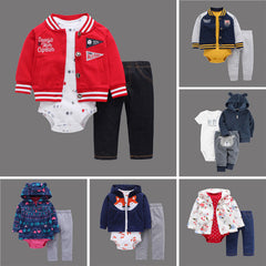 Baby Spring Autumn Soft Comfortable Casual Clothing Set