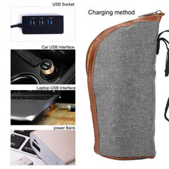 Portable USB Baby Bottle Warmer Heating Bag Holder