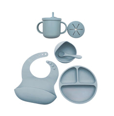 Baby Toddler Food Grade Silicone Feeding Set