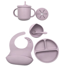 Baby Toddler Food Grade Silicone Feeding Set