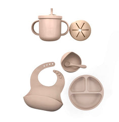 Baby Toddler Food Grade Silicone Feeding Set
