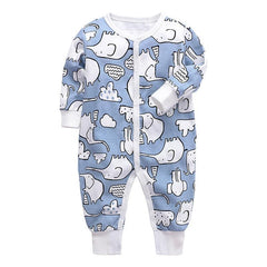 Newborn Baby Cotton Jumpsuit Sleeper Pajama Clothing Outfit