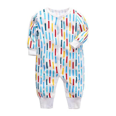 Newborn Baby Cotton Jumpsuit Sleeper Pajama Clothing Outfit