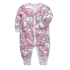Newborn Baby Cotton Jumpsuit Sleeper Pajama Clothing Outfit