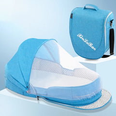 Multifunctional Folding Baby Crib Portable Travel Cot Bed