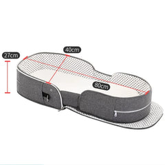 Multifunctional Folding Baby Crib Portable Travel Cot Bed