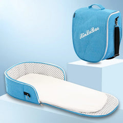Multifunctional Folding Baby Crib Portable Travel Cot Bed