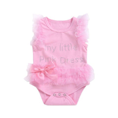 Girls Sleeveless Summer Newborn Baby Romper Bodysuit Outfit