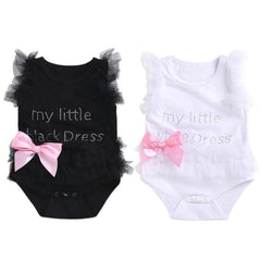 Girls Sleeveless Summer Newborn Baby Romper Bodysuit Outfit