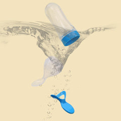 Silicone Baby Food Feeder Spoon Rice Cereal Bottle