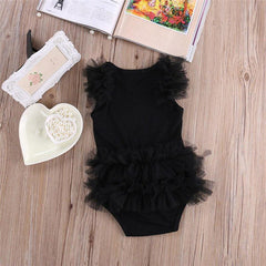 Girls Sleeveless Summer Newborn Baby Romper Bodysuit Outfit