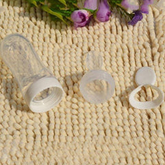 Silicone Baby Food Feeder Spoon Rice Cereal Bottle