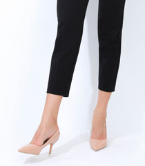 Women's Maternity Ankle Pants Comfortable Pregnancy Trousers