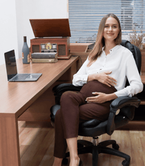 Women's Maternity Ankle Pants Comfortable Pregnancy Trousers