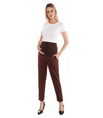 Women's Maternity Ankle Pants Comfortable Pregnancy Trousers