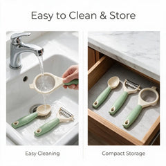 3-Piece Baby Food Preparation Feeding Tool Kit