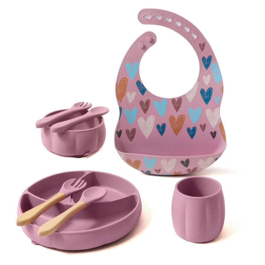 Baby Accessories Children's Tableware Silicone