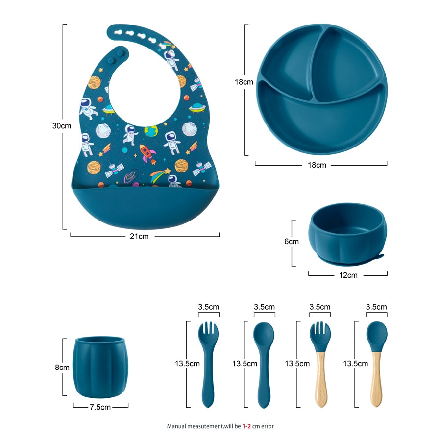 Baby Accessories Children's Tableware Silicone