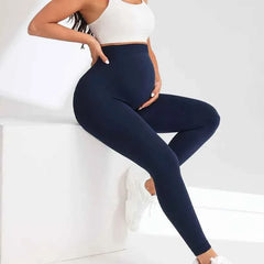 Women's Seamless High Waist Maternity Yoga Leggings