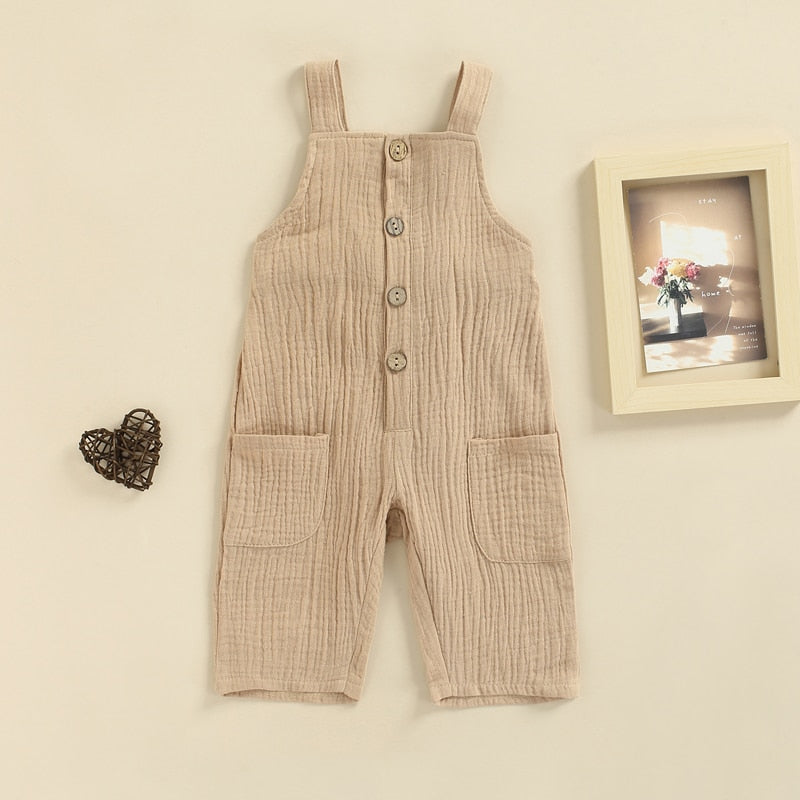 Kids Bubble Cotton Jumpsuit