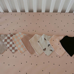 Butterfly Bandana Bibs Baby Feeding Drool Bib Set