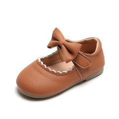 Butterfly Princess Dress Shoes Rubber Sole Non Slip