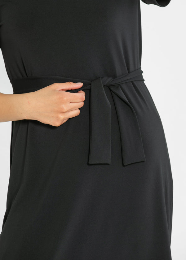Classic Women's Midi Dress Elegant 46 Inch