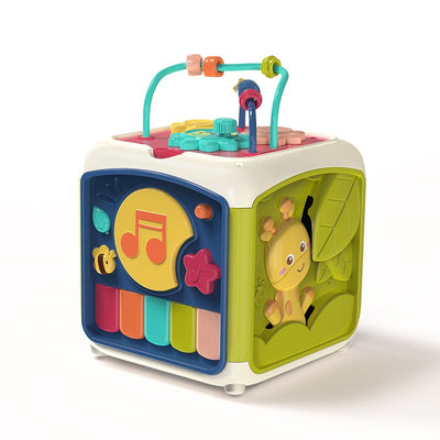 7 In 1 Baby Activity Cube Educational Toy