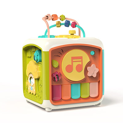 7 In 1 Baby Activity Cube Educational Toy