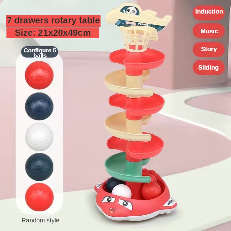 Baby Rolling Balls Educational Music Toy