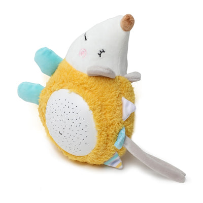 Baby Plush Toy With Night Light Projector