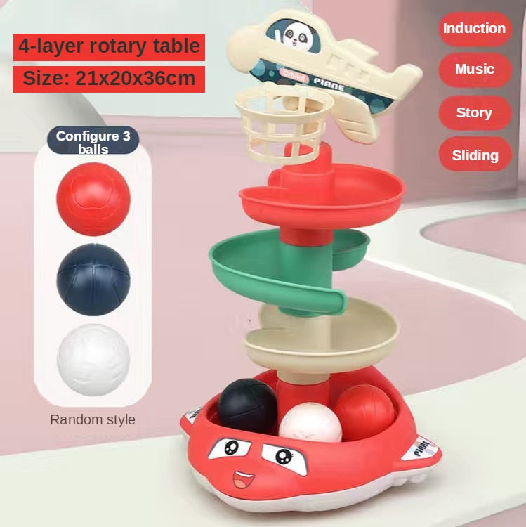 Baby Rolling Balls Educational Music Toy