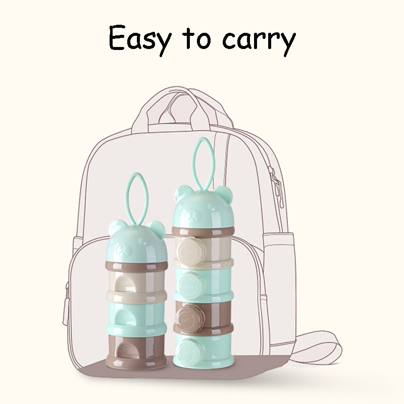 4 Layer Baby Food Storage Container