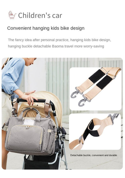 4-In-1 Baby Diaper Bag