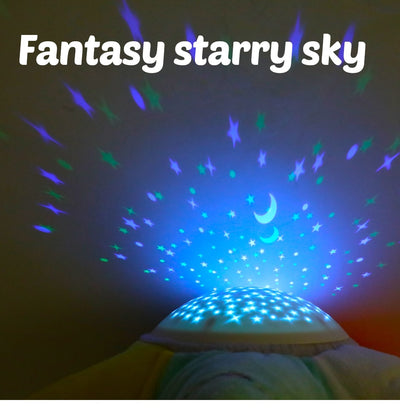 Baby Plush Toy With Night Light Projector