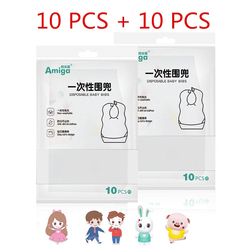 Disposable Baby Bibs